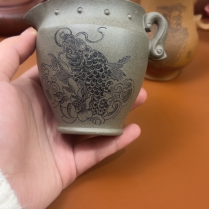 宜兴紫砂公道杯杯