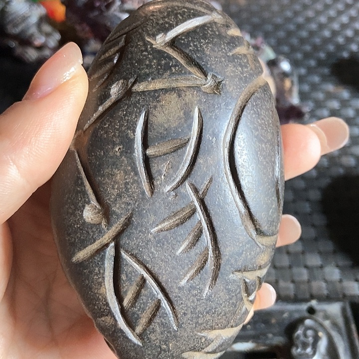 紫金钵盂菩提吊坠