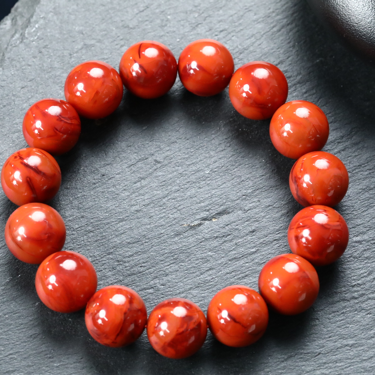 南红手串 匡氏珠宝 南红手串14mm+ BYL-HX207(多样性发货)