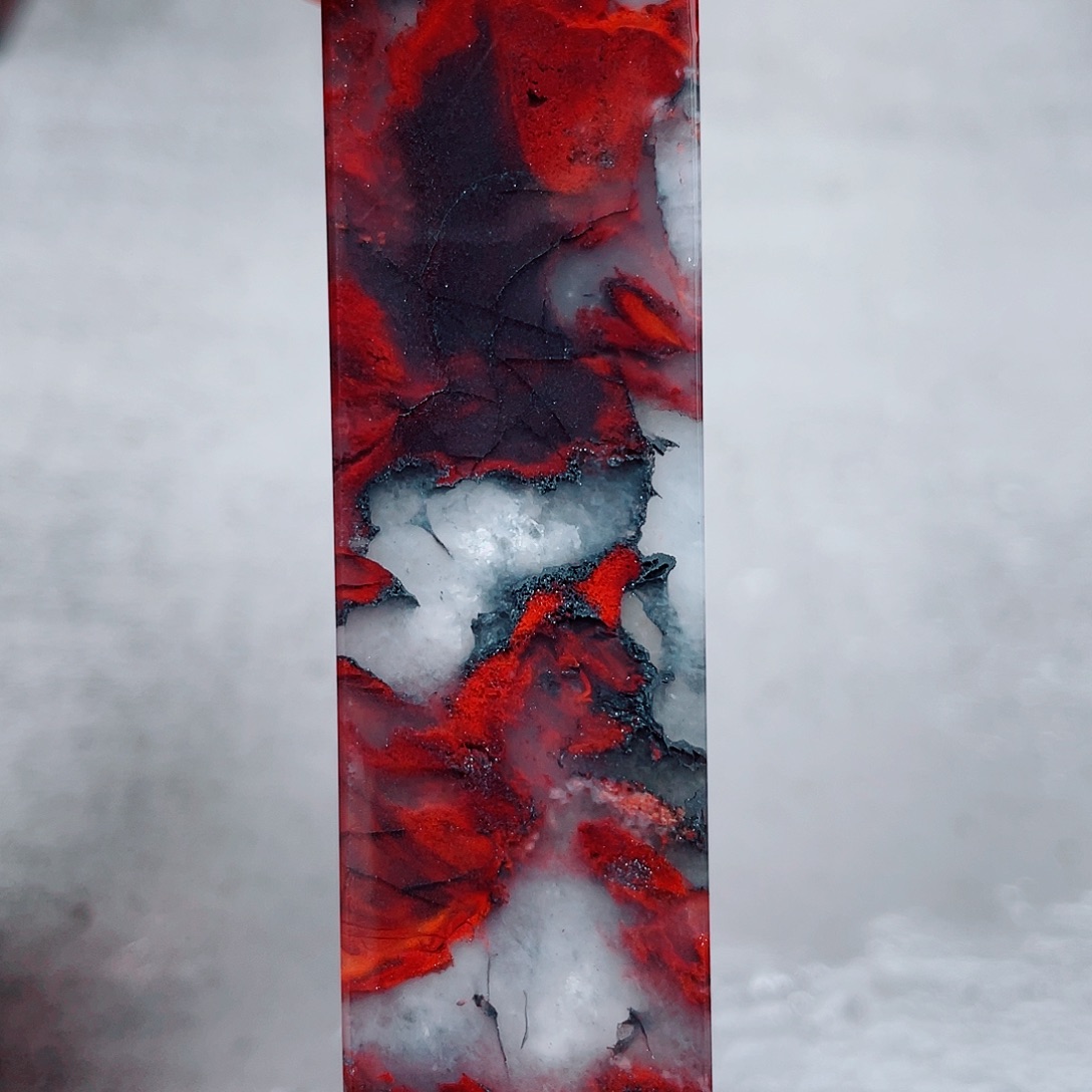 玉桂林鸡血玉印章镇尺17