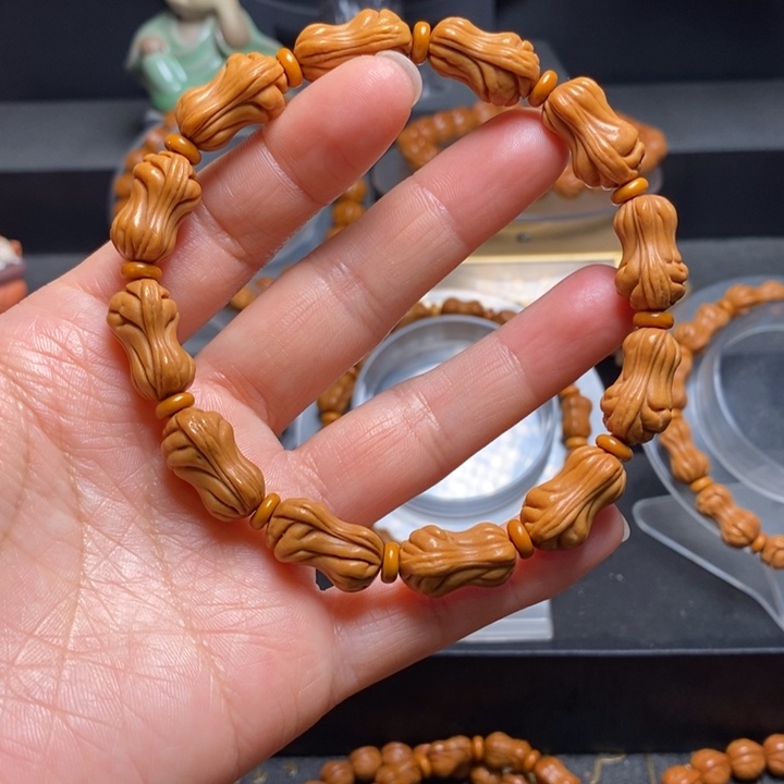 桃核手串花生手串12