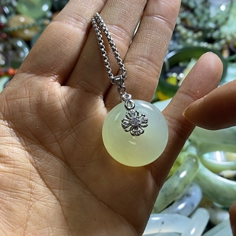 岫玉颈饰未镶嵌多样性发货