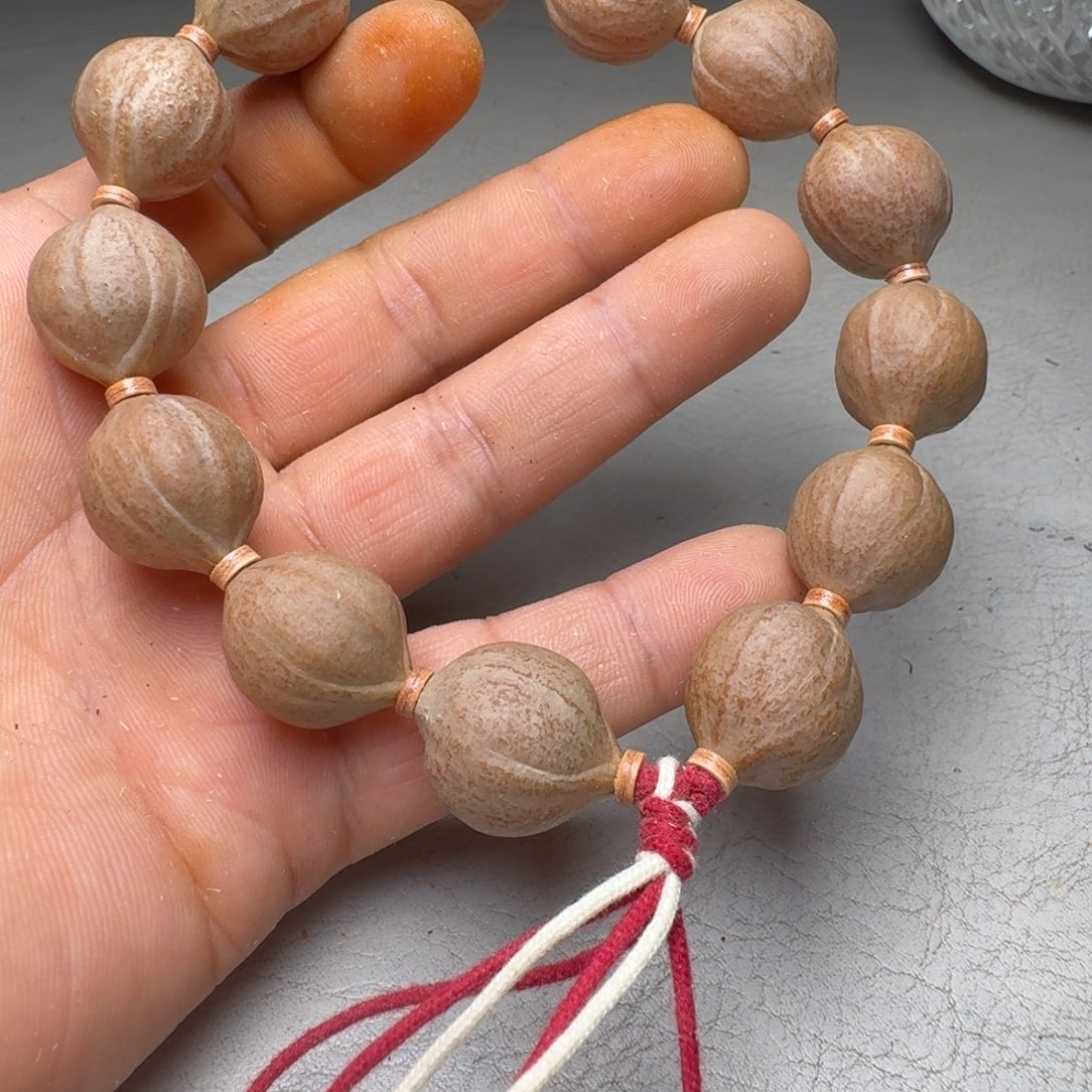 混***混橄榄核手串橄榄核