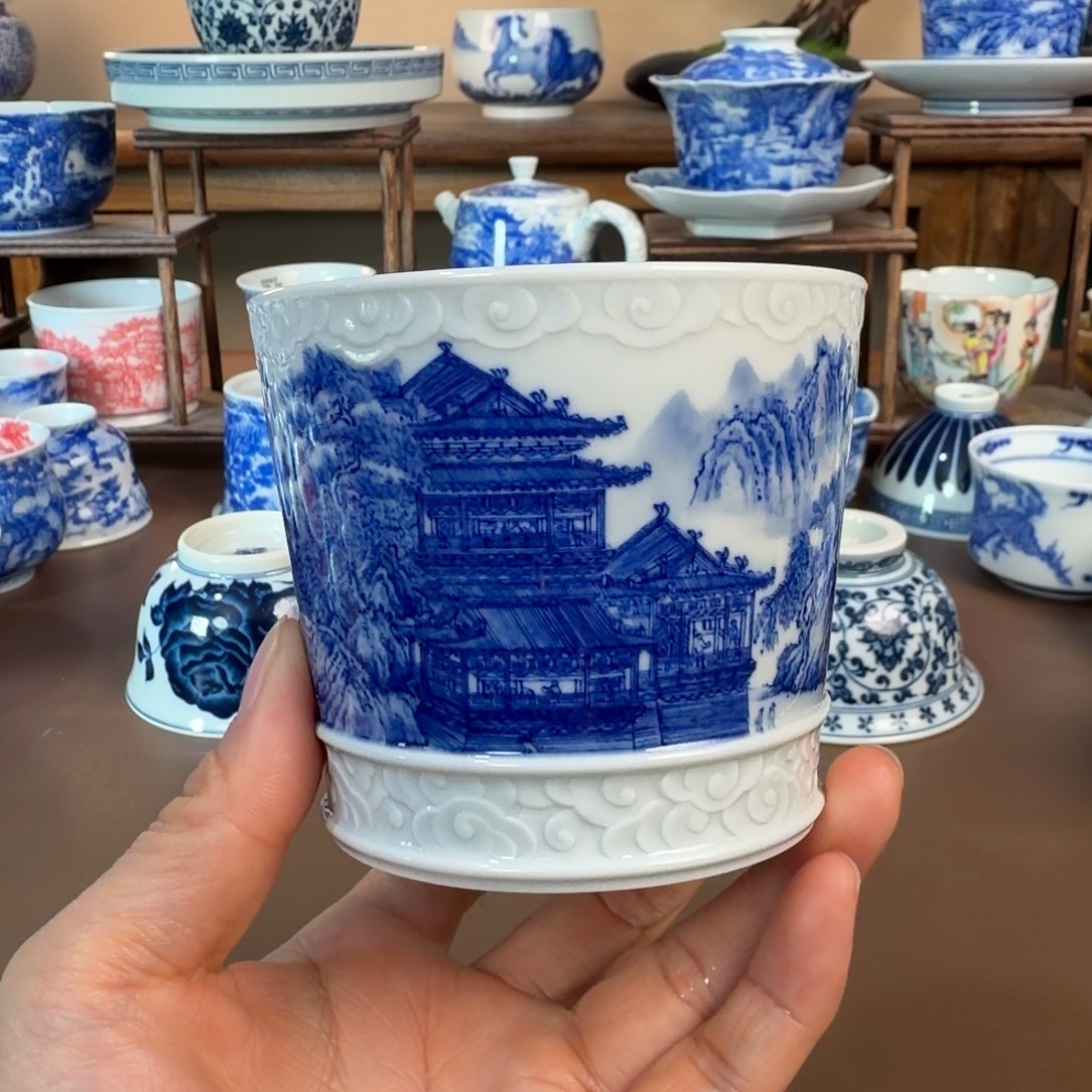 景德镇陶瓷手工手绘