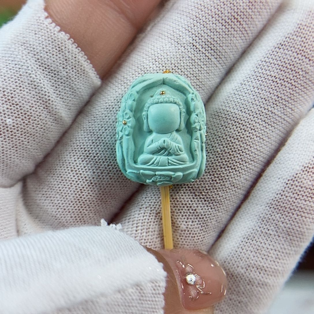 绿松石珠宝奇石未镶嵌