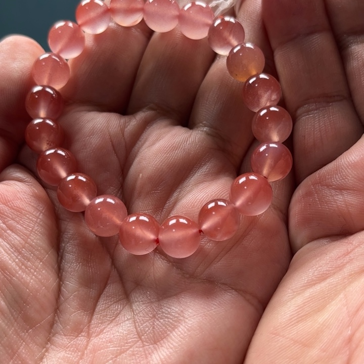 南红玛瑙手串未镶嵌