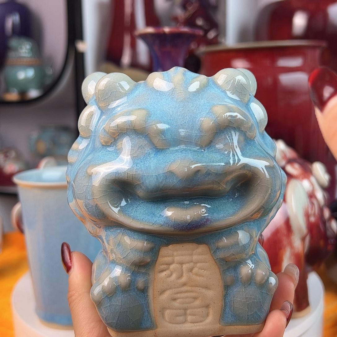 摆件郑家钧窑摆件