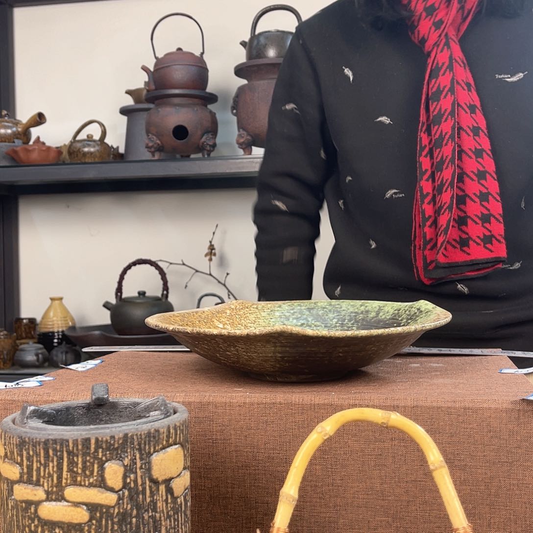 紫泥茶壶紫砂粗陶茶器