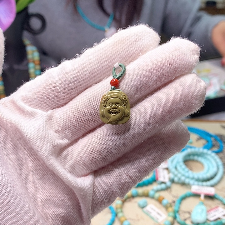 绿松石未镶嵌配饰