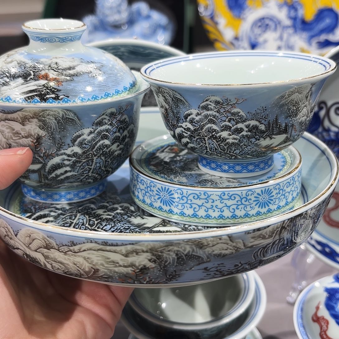 瓷片景德镇瓷器艺术