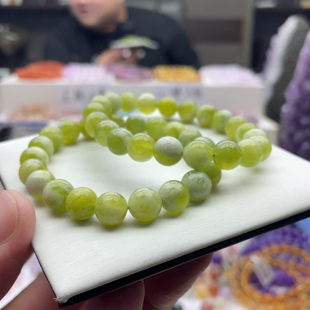 手串水晶未镶嵌岫玉手串