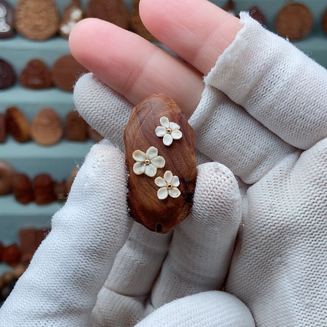 檀香木无事牌微瑕福利