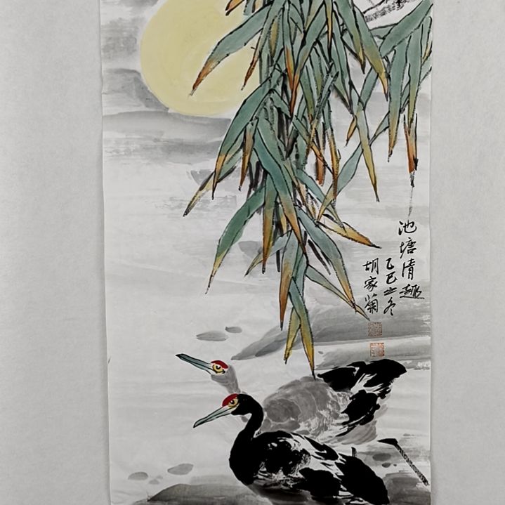 装饰字画小品手工画8872