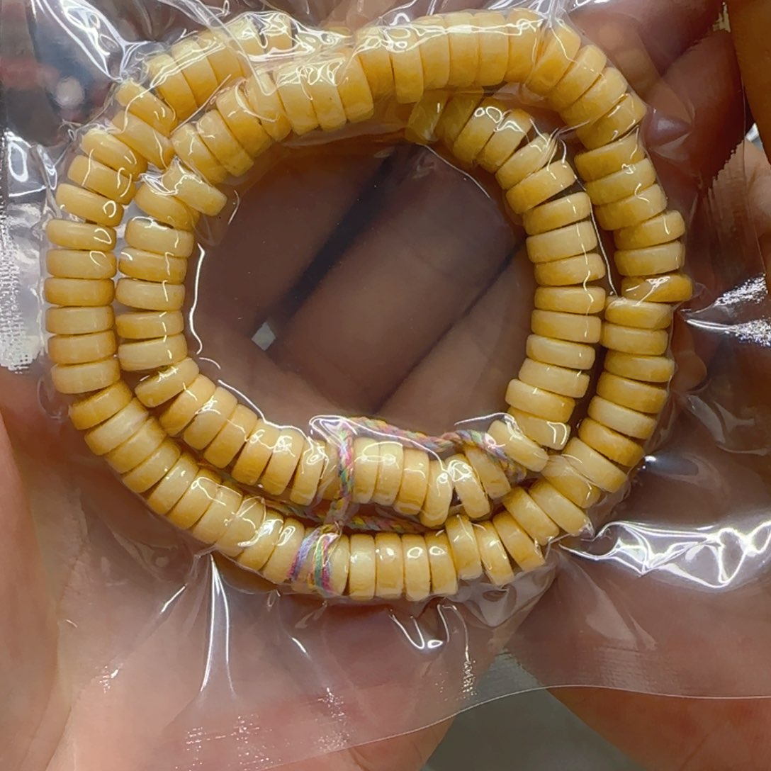 星月菩提手串73哈哈坨坨8片片手持