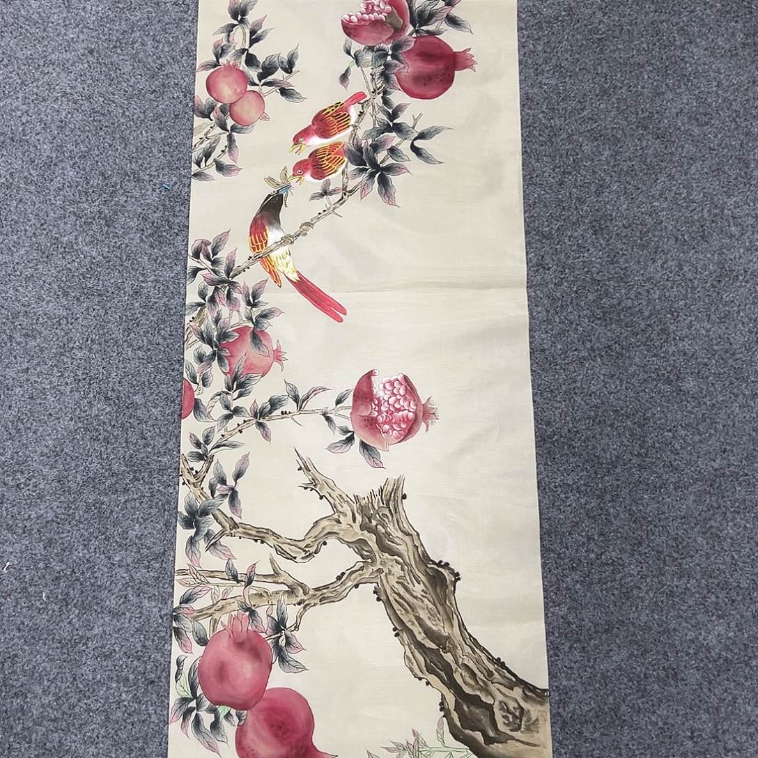 国画国画作品宣纸纯手绘