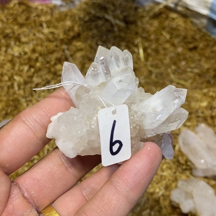 水晶水晶原石摆件未镶嵌