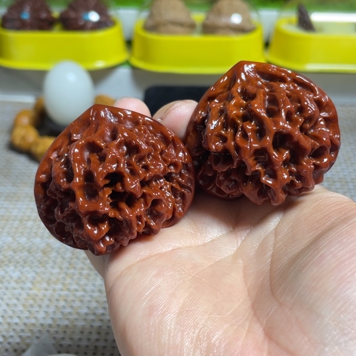 R***h把件文玩核桃龙鳞