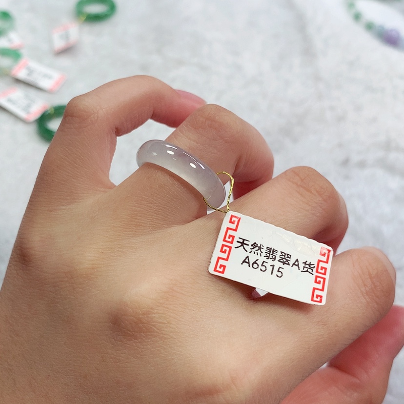 【闪购商品】未镶嵌戒指翡翠12号