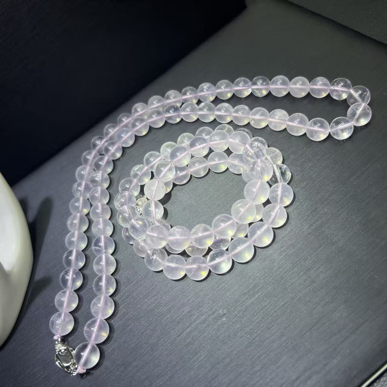 C11379卡10左右-高净体芙蓉晶项链-多样性发其一WR