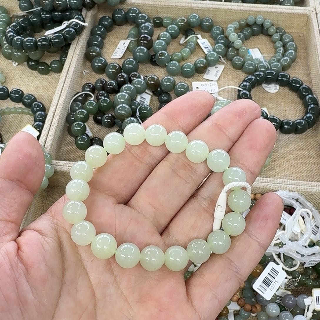 和田玉手链未镶嵌小*