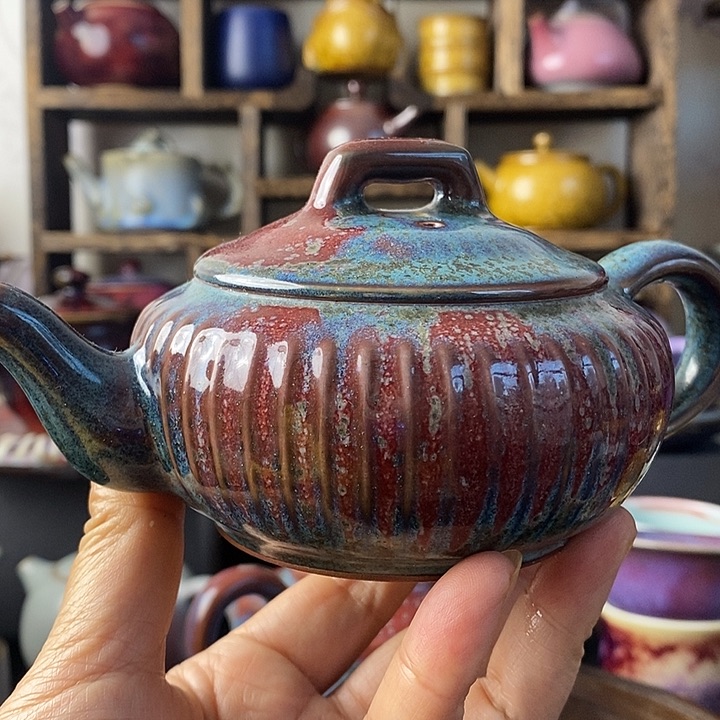 中国神后钧瓷茶具