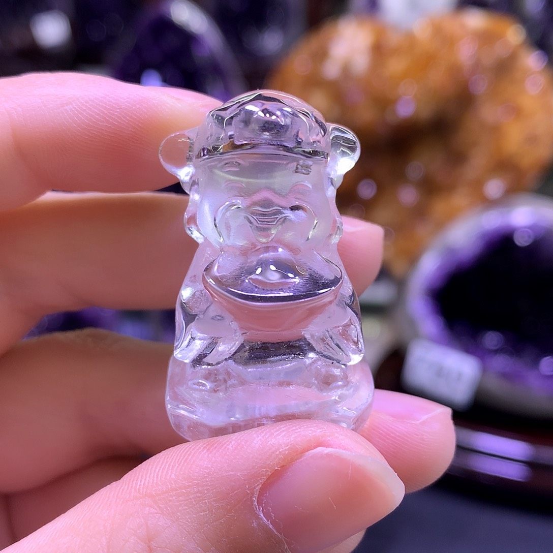 水晶摆件未镶嵌水晶