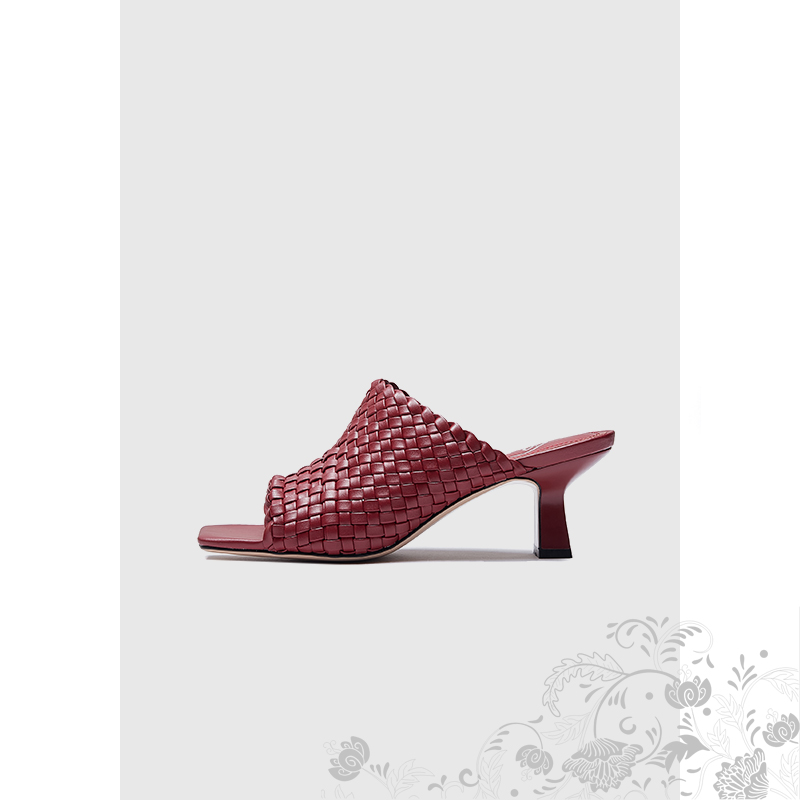 【阿文专享】“绛韵菱编”姬莎广州女鞋44215