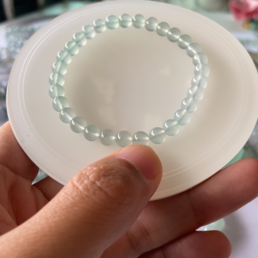 常****翡翠散珠翡翠手串珠链工厂自己生产的