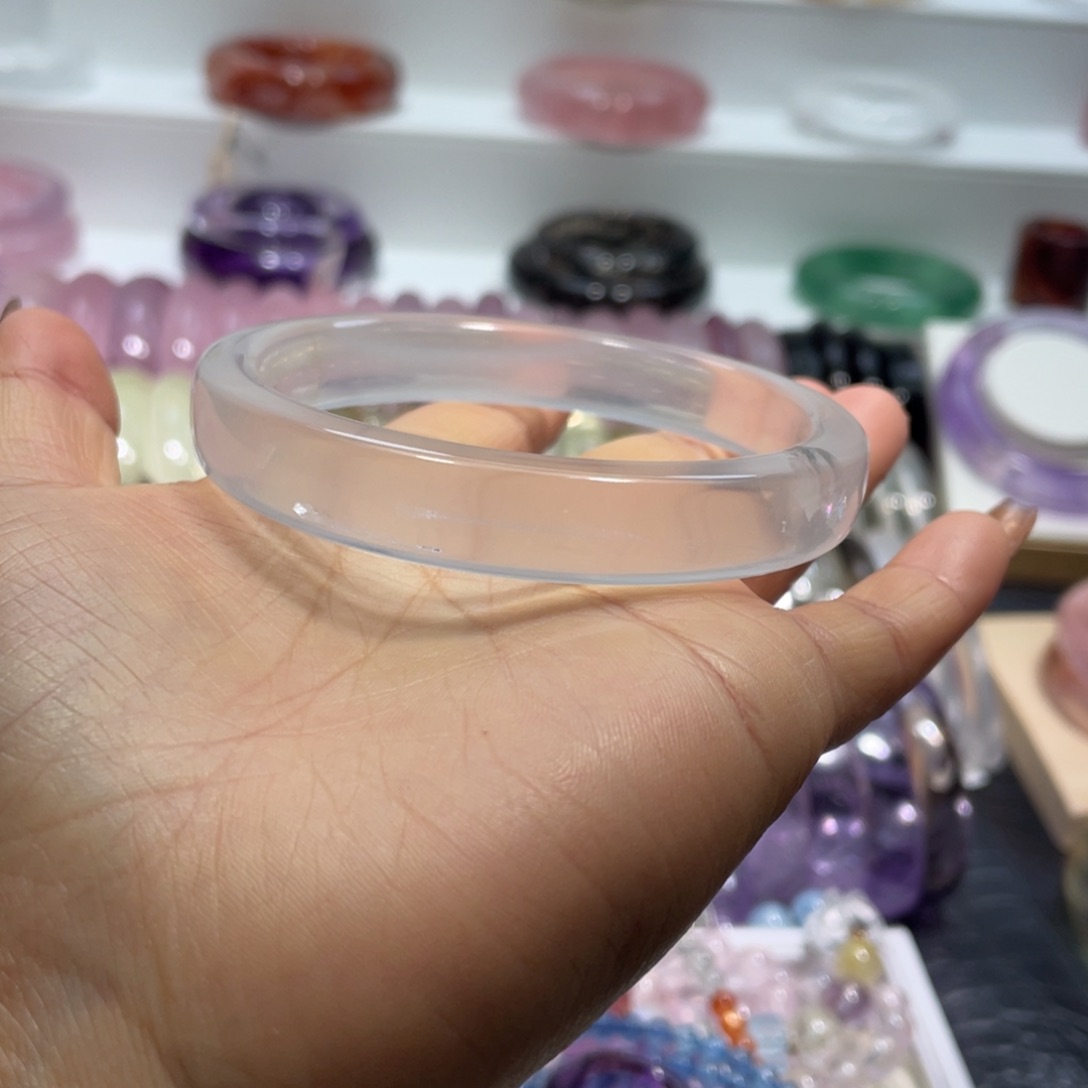 水晶 手镯63圈口30号未镶嵌