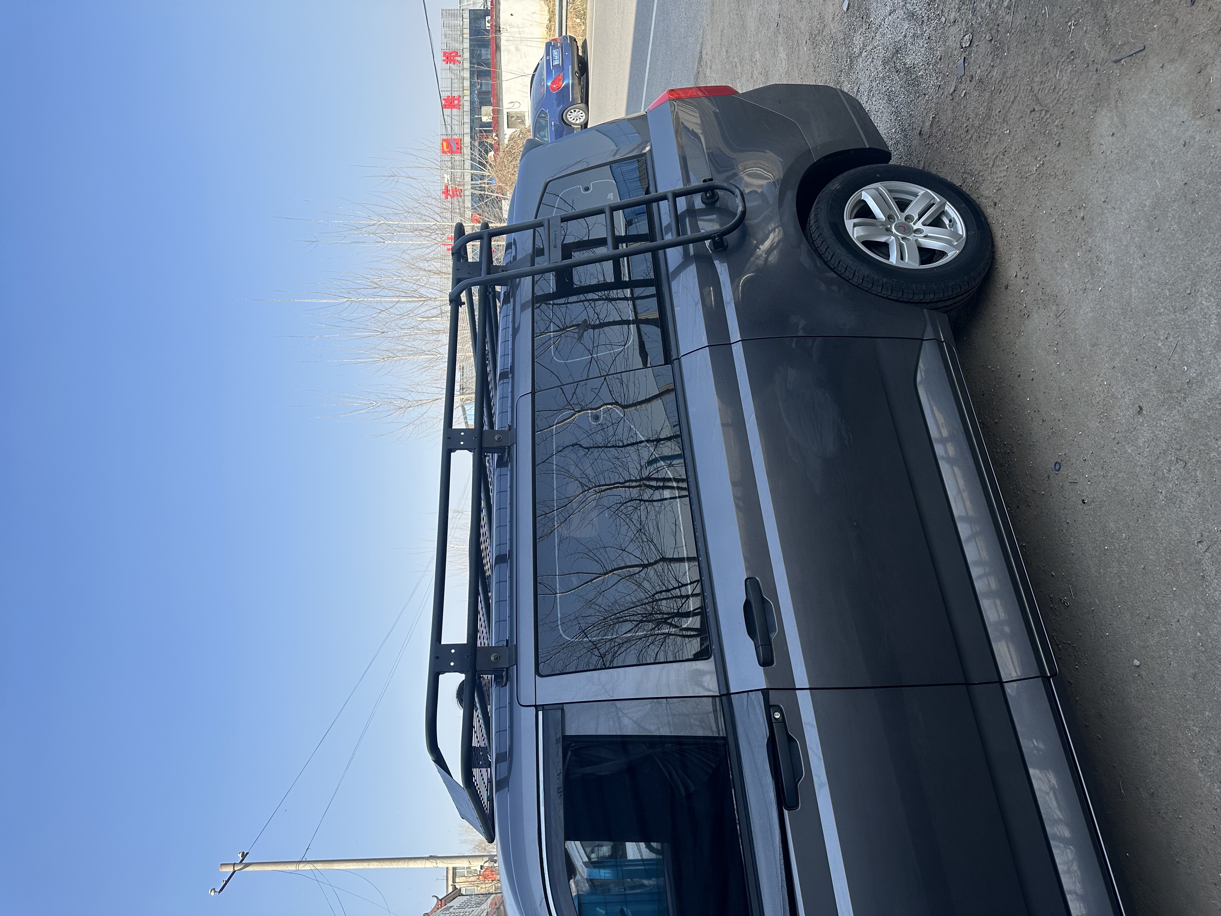 五菱征程免打孔无损安装行李框车载车顶行李架汽车面包车