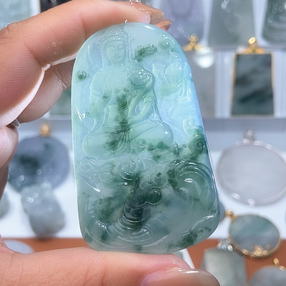 翡翠吊坠(不含链)未镶嵌