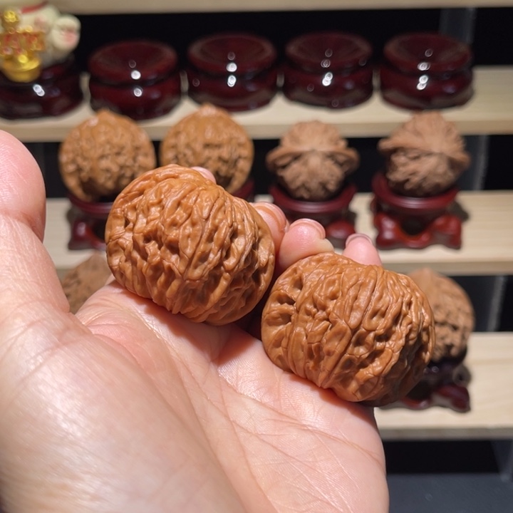 S***檬文玩核桃把件39磨盘