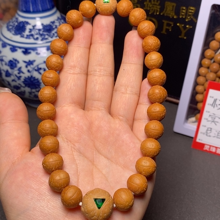 凤眼菩提手串尼泊尔