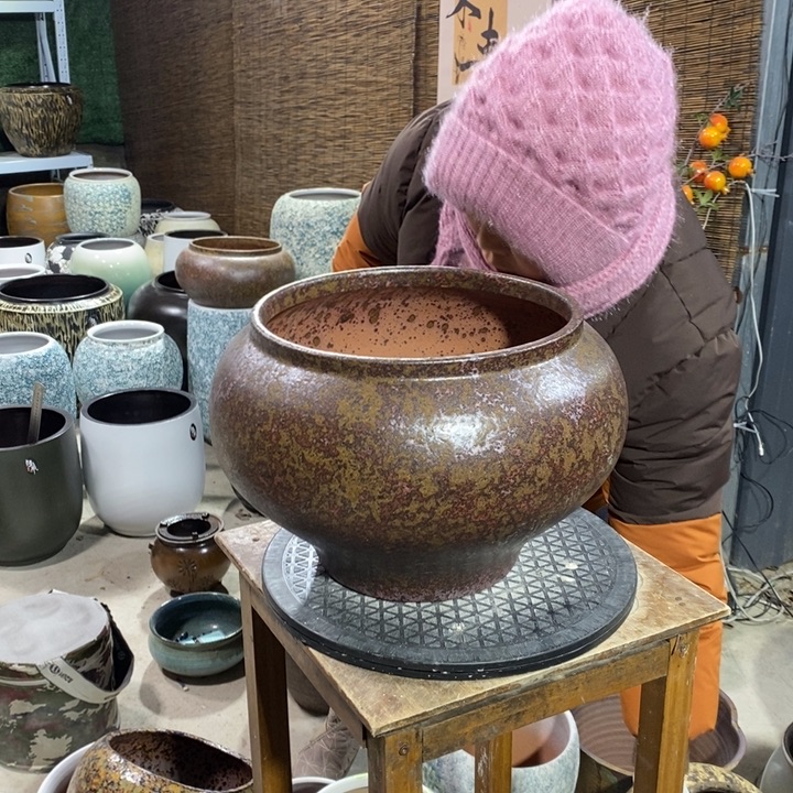花盆口25高21～～～～～