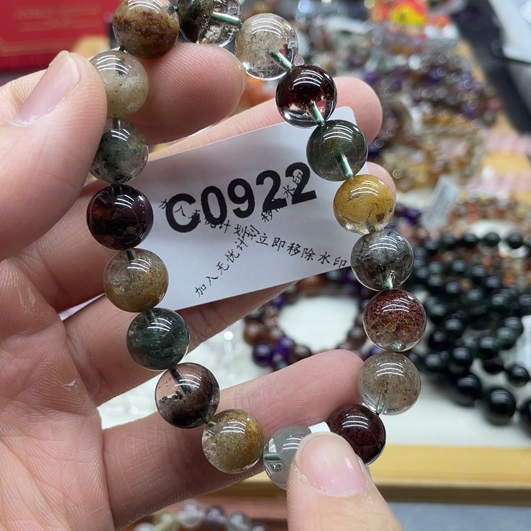 水晶手串未镶嵌天然