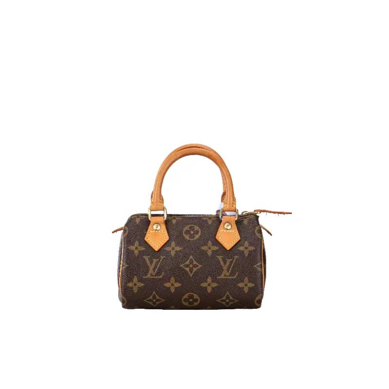 99新 LouisVuitton/路易威登 嘉嘉2  Lv迷你 波士顿包 植鞣革换新