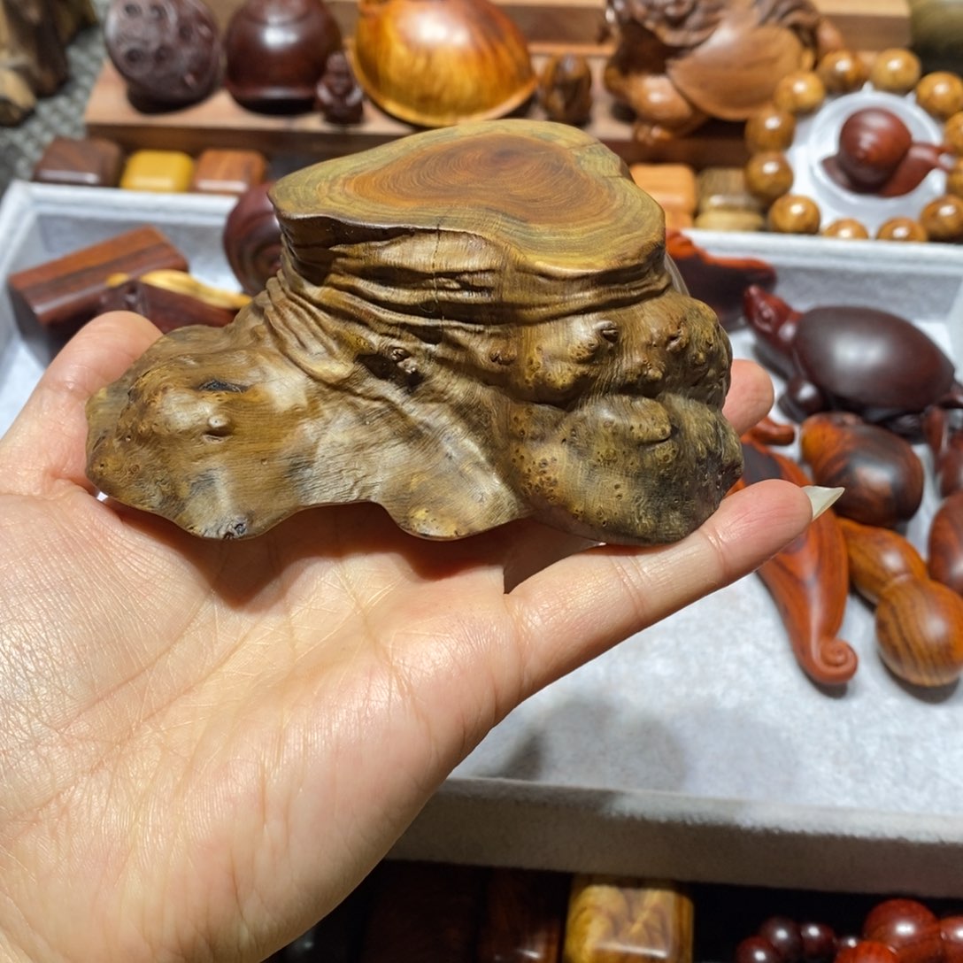 黑***剧木麻梨疙瘩瑕疵底座