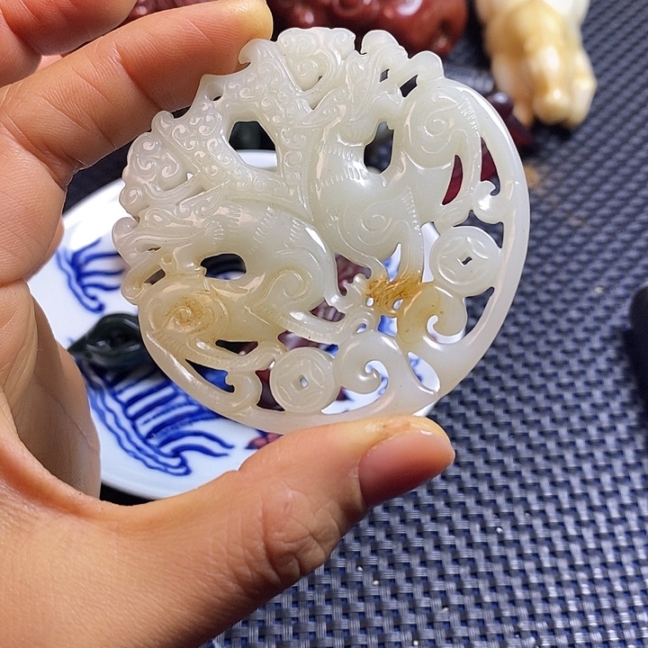 吊坠白玉菩提支持七天无理由