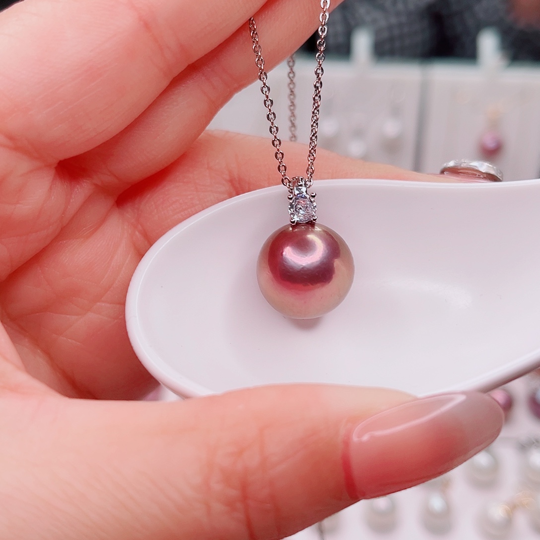 吊坠(赠链)合金淡水珍珠
