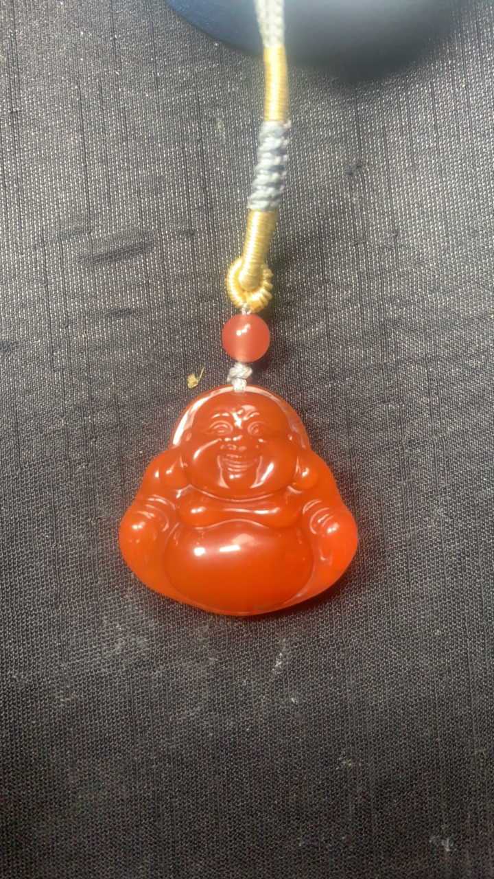 原矿保山南红玛瑙佛公