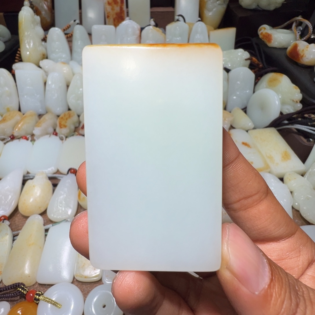 和田玉吊坠(不含链)未镶嵌用****3