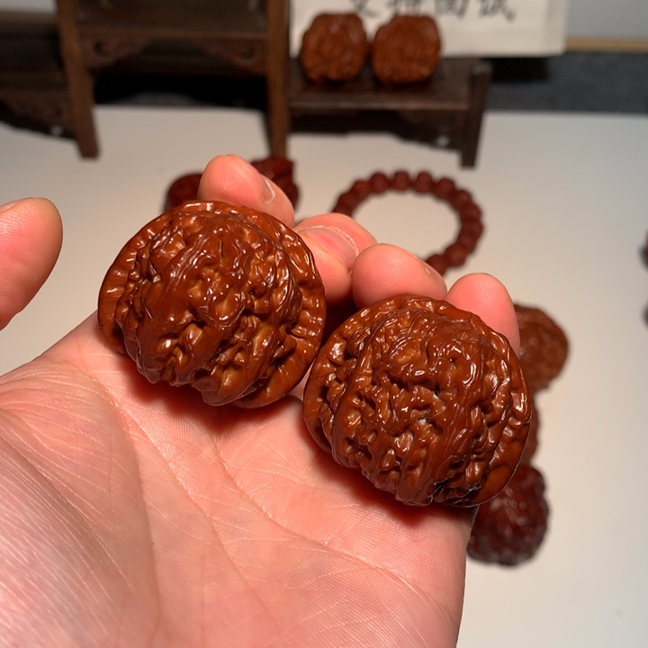 白***、桃核吊坠白狮子10WCH#00#