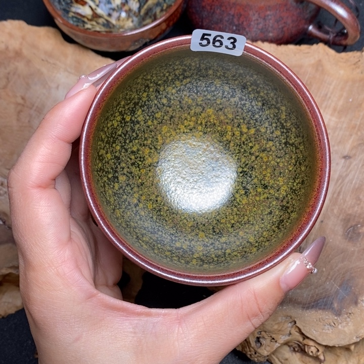 茶盏建窑建盏主人杯563