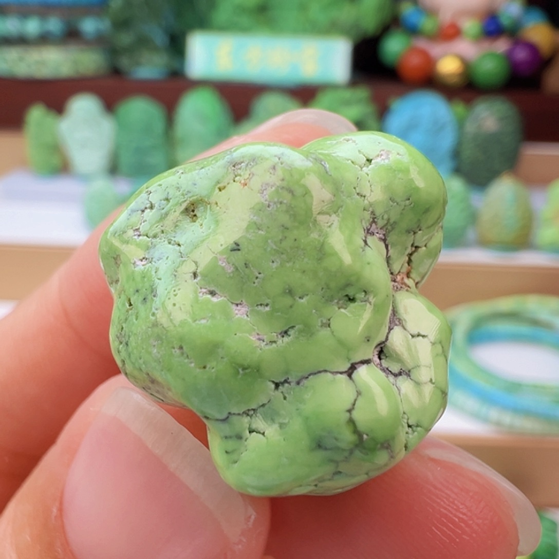 未镶嵌绿松石项链