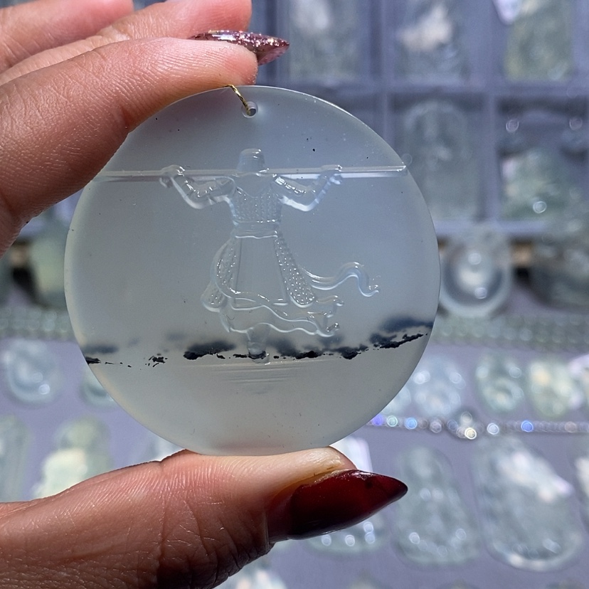 【闪购商品】岫玉颈饰未镶嵌大圣归来