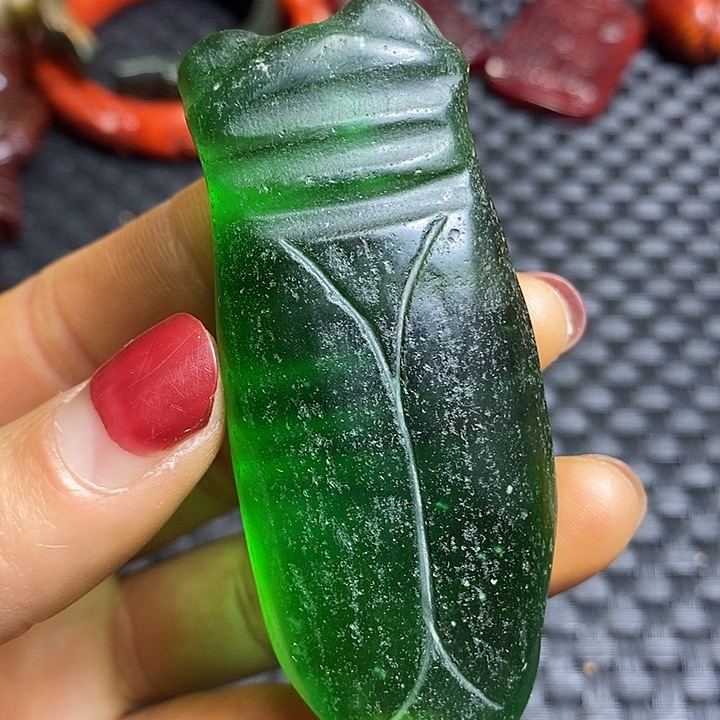紫金钵盂菩提吊坠