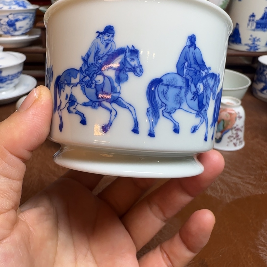 陶摆件今天晚上的月亮很圆