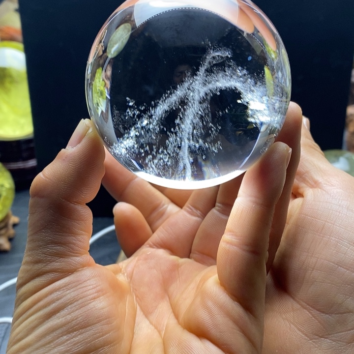 水晶天然水晶居家办公摆件未镶嵌