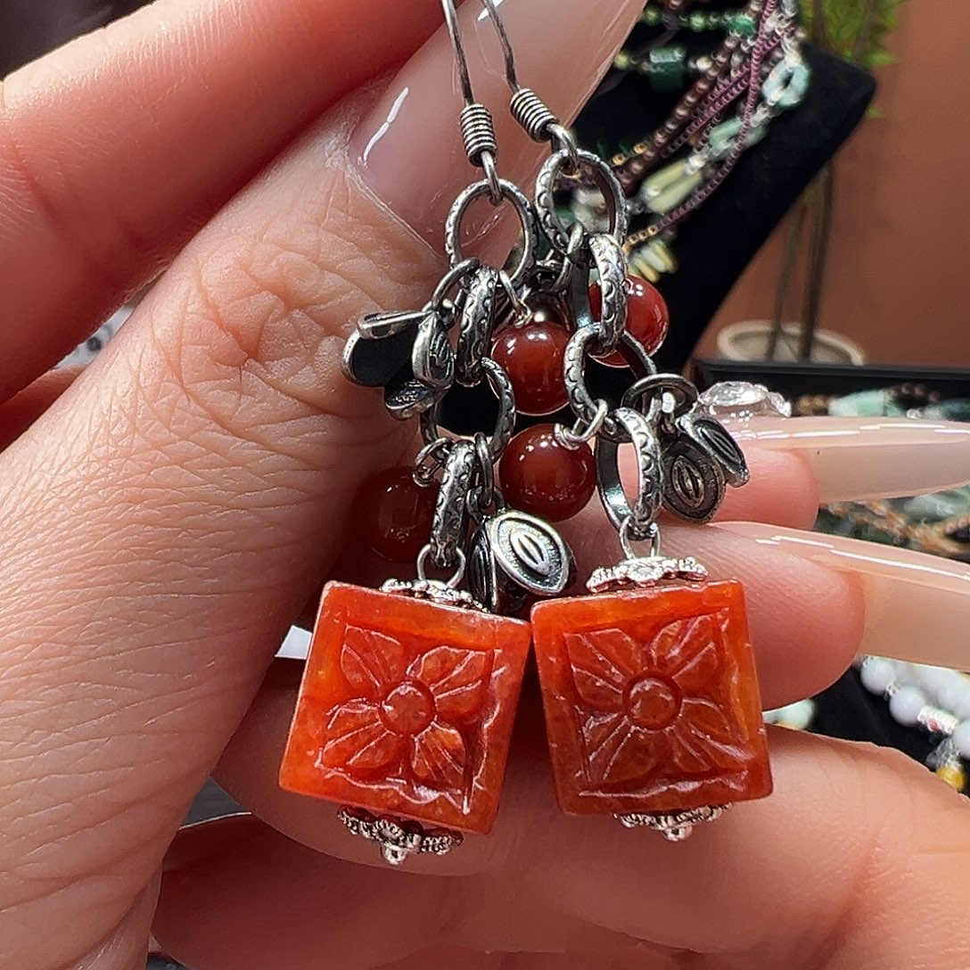 翡翠未镶嵌耳饰耳环