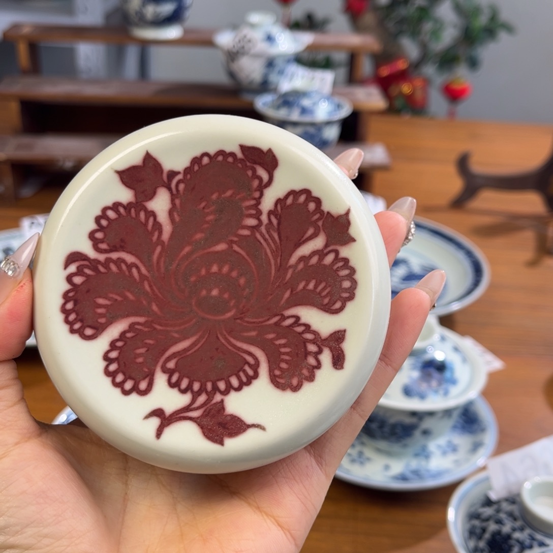 Ａ***山陶微瑕盖置盖置盖